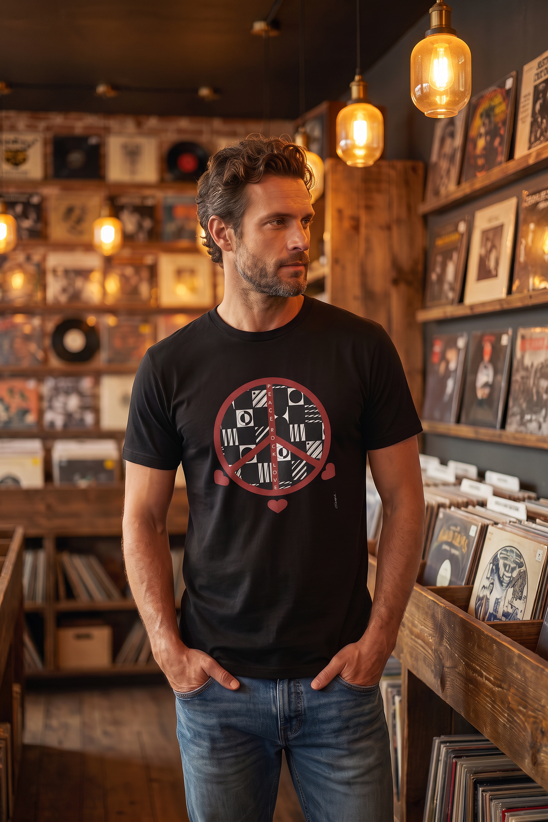 Because | Black Unisex t-shirt