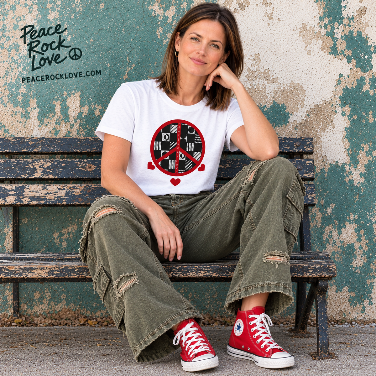 Because | White Unisex t-shirt
