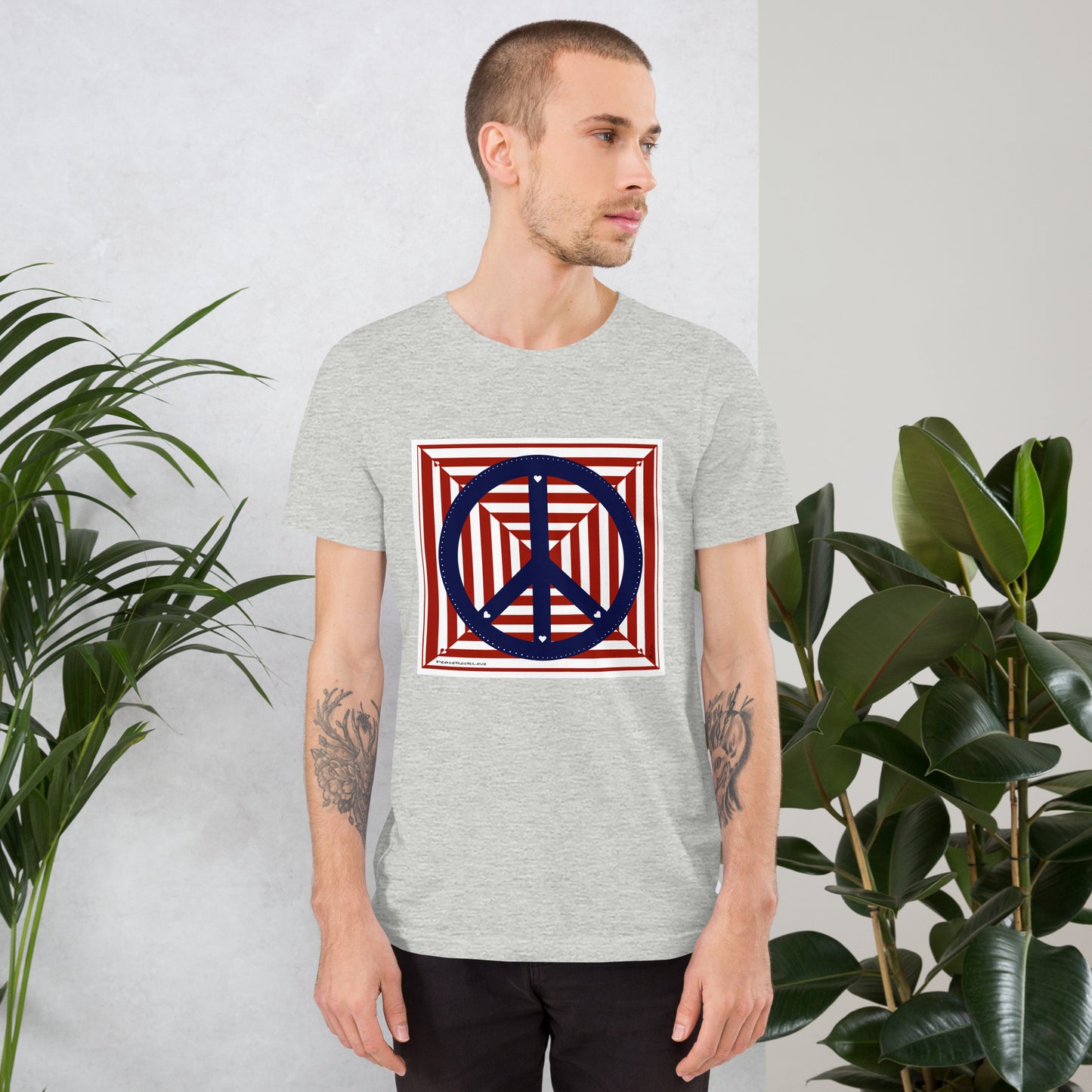 Heroes | Heather Gray Unisex t-shirt