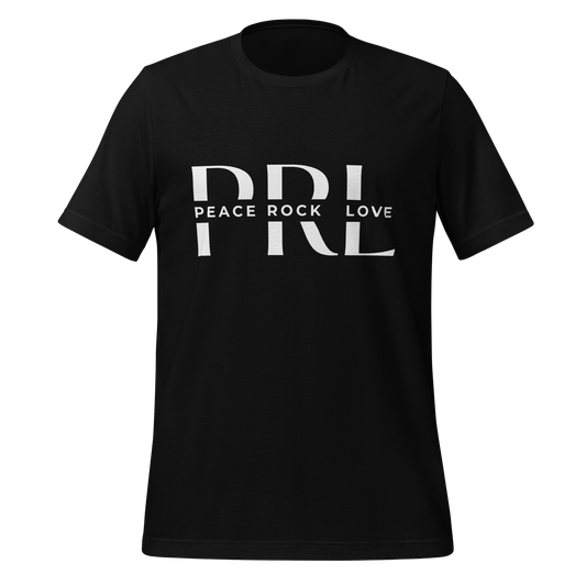 Logo | White on Black Unisex t-shirt