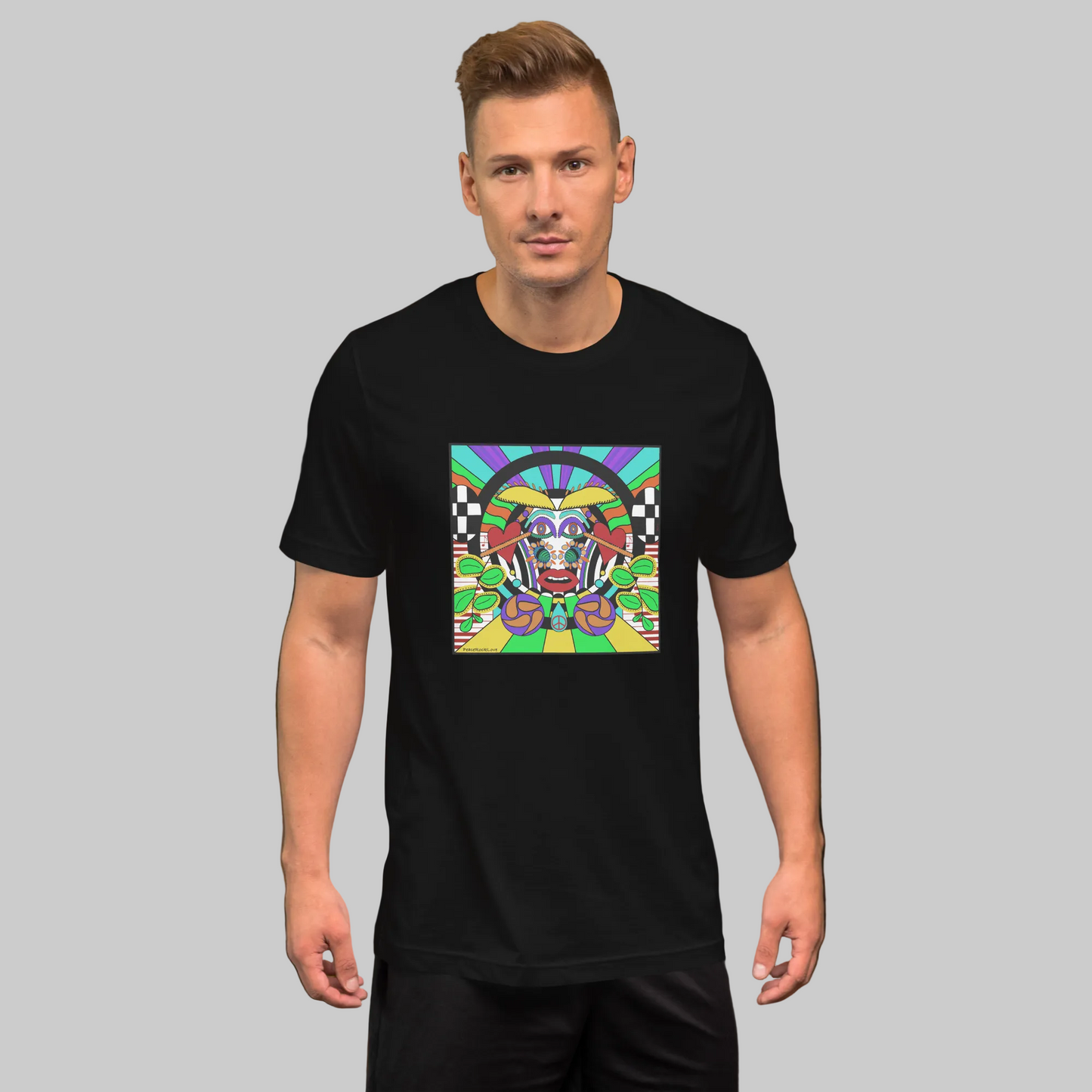 Lips Like Sugar | Black Unisex t-shirt