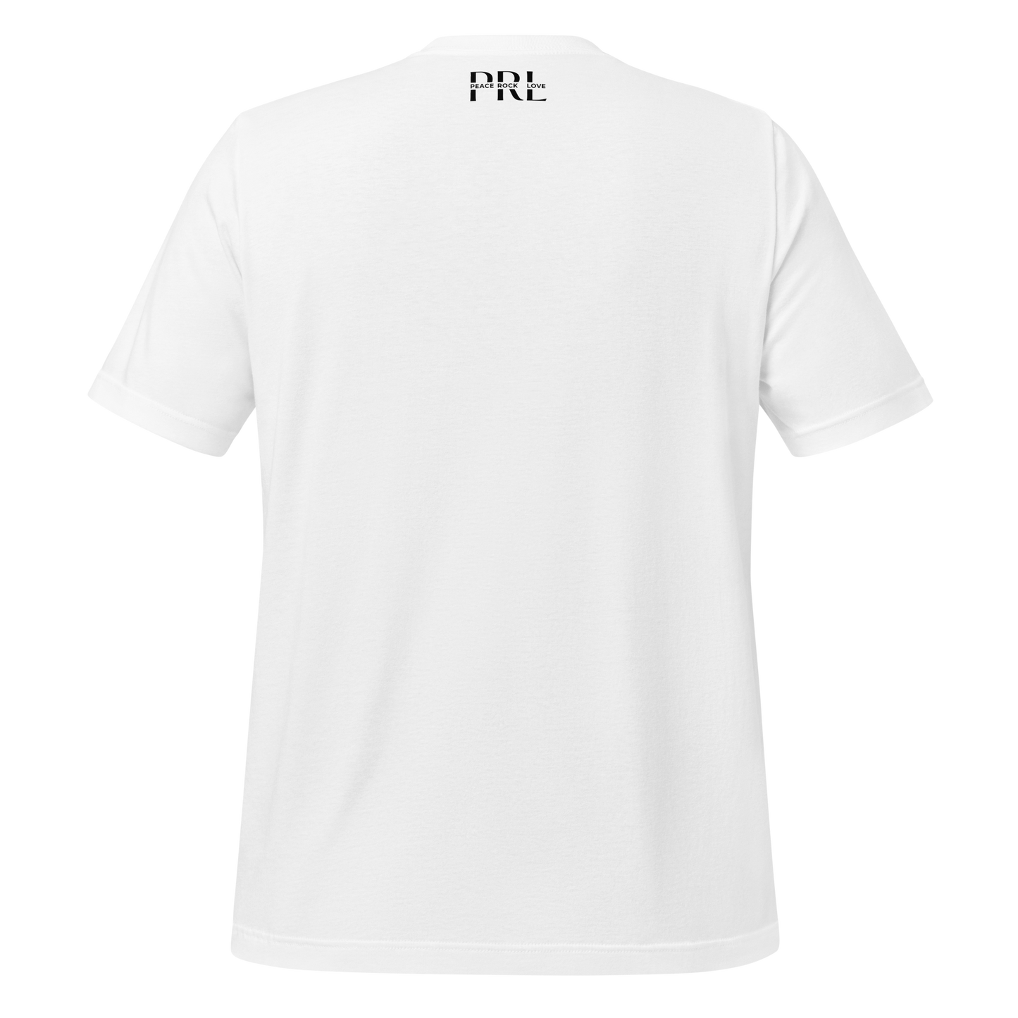 Because | White Unisex t-shirt